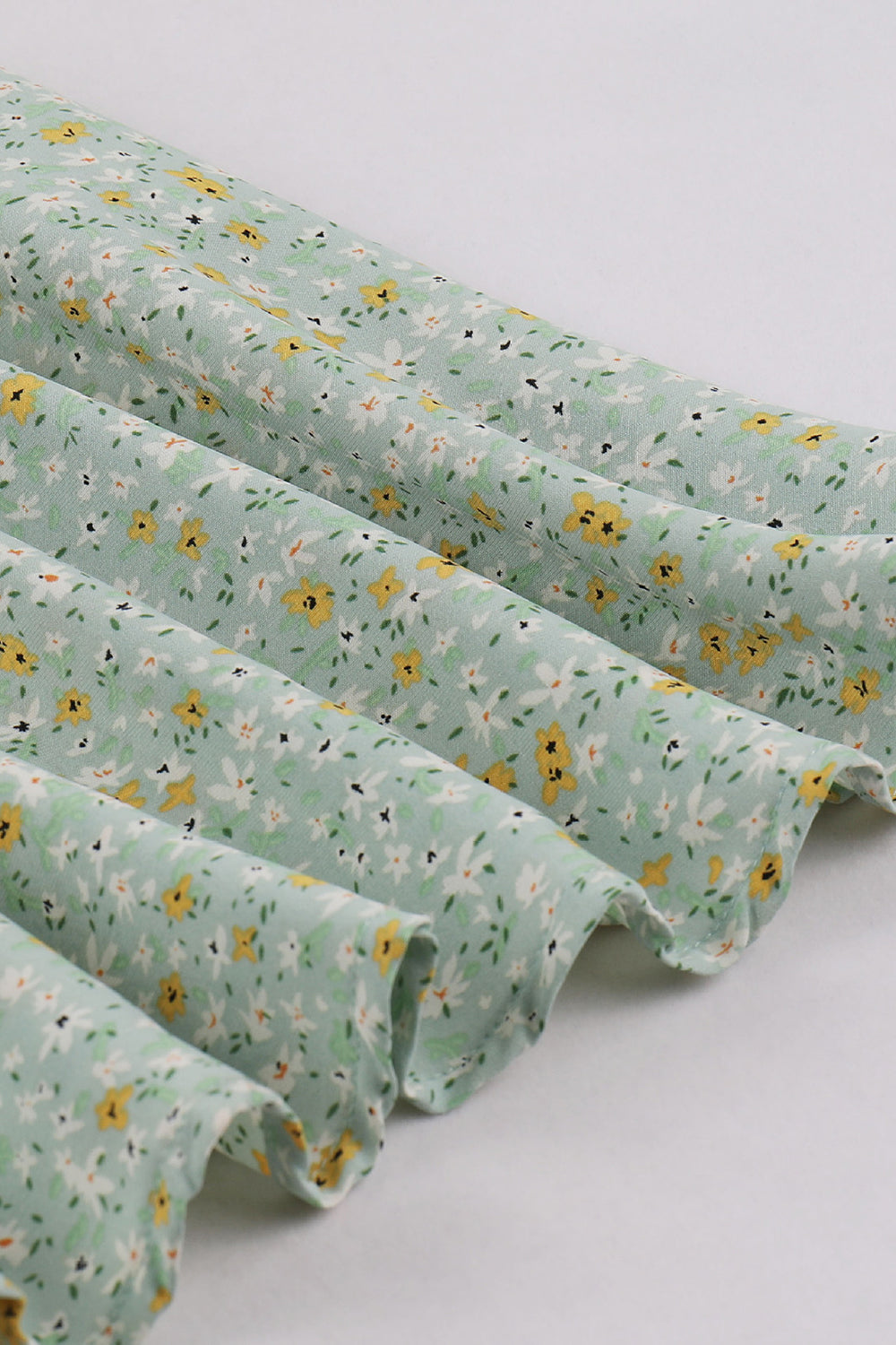 Ærmeløs Kjole Med Vintage Blomsterprint