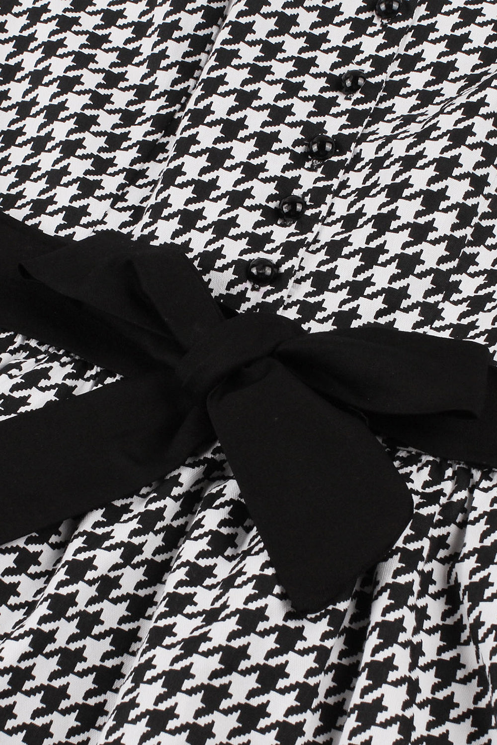 50'er Swingkjole I Sort Ternet