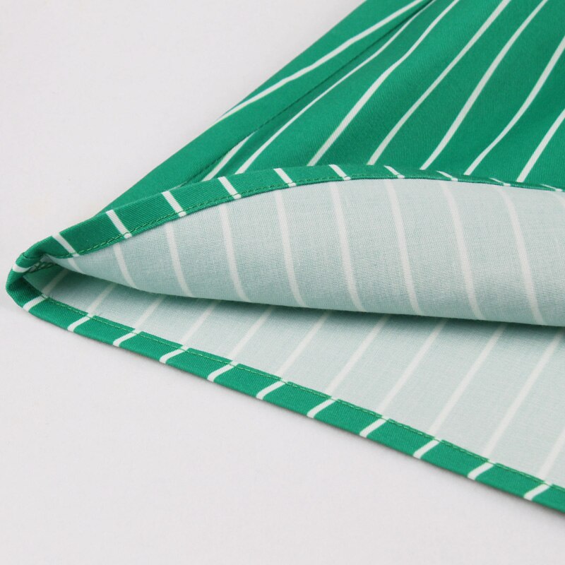 50'er Vintage Grøn Kjole