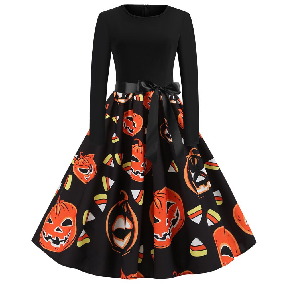 Halloween Spirit Rockabilly Kjole