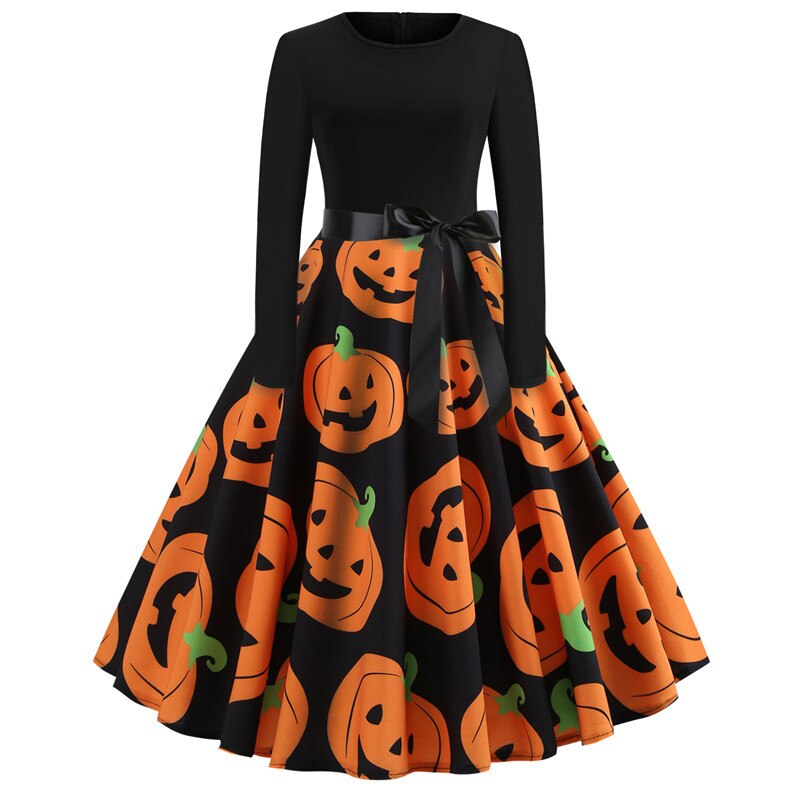 Halloween Spirit Rockabilly Kjole