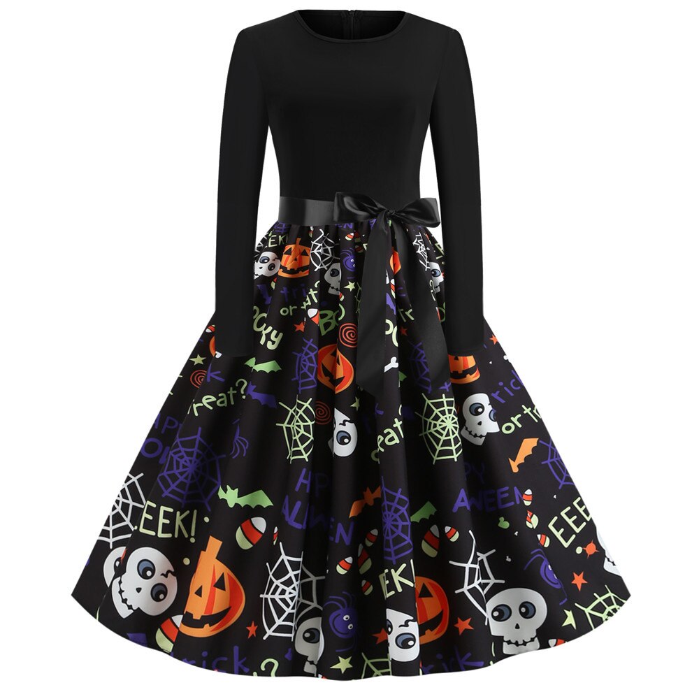 Halloween Spirit Rockabilly Kjole