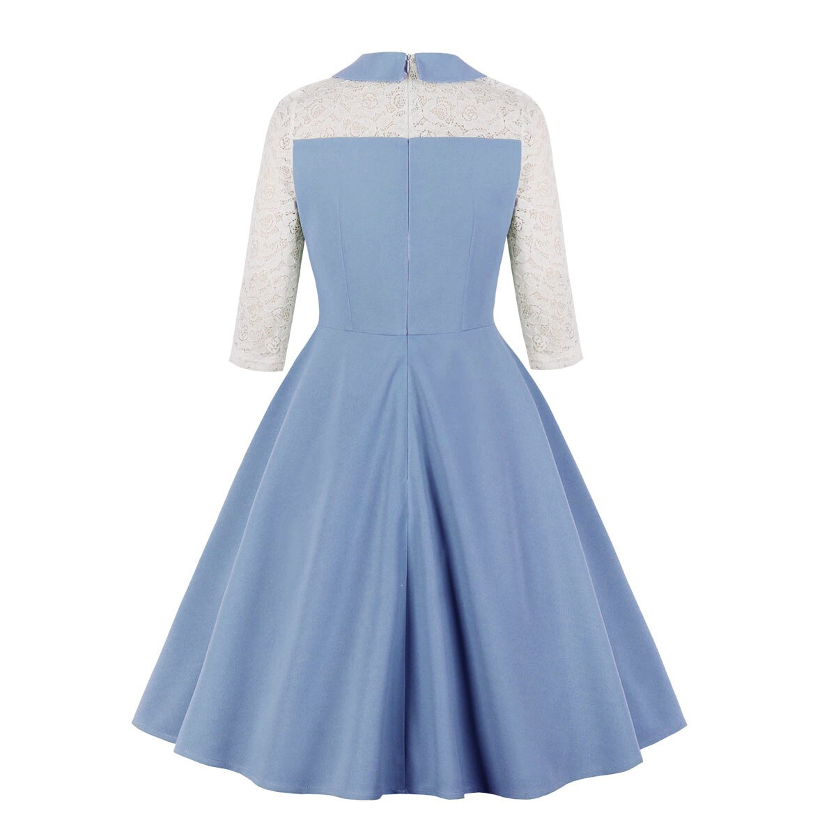 50'er Kjole Med Blonder