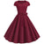50'er Vintage Bourgogne Kjole