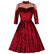 60'er Vintage Bourgogne Kjole