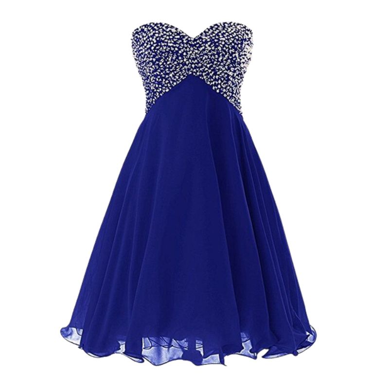 Vintage Stropløs Kjole