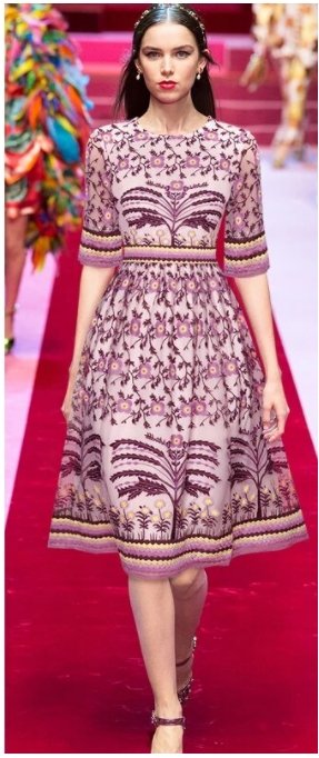 Petite Vintage 40'er Kjole