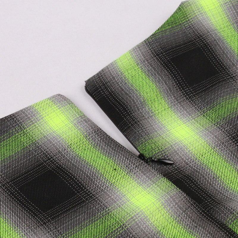 Ærmeløs Vintage Plaid Kjole