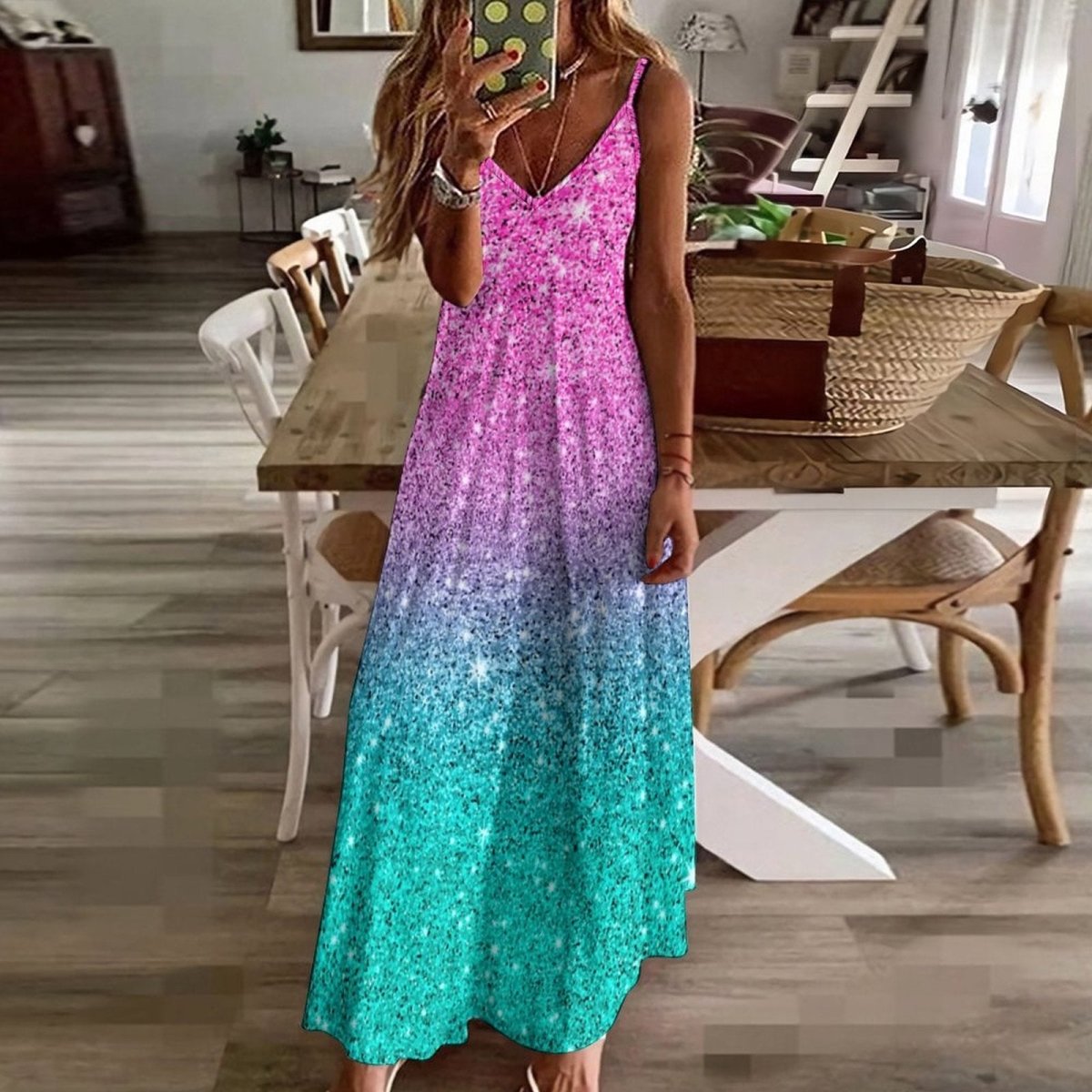 Pailletkjole Fra 70'erne