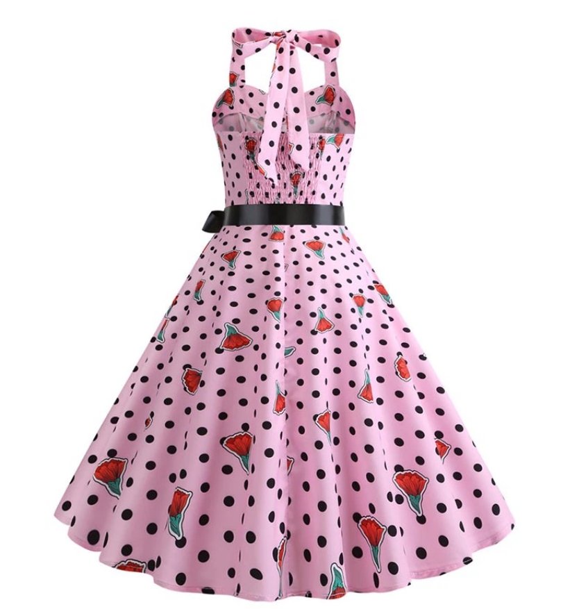 Vintage Polka Dot Kjole