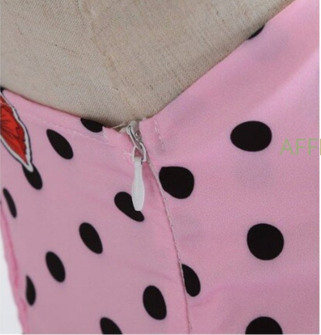 Vintage Polka Dot Kjole