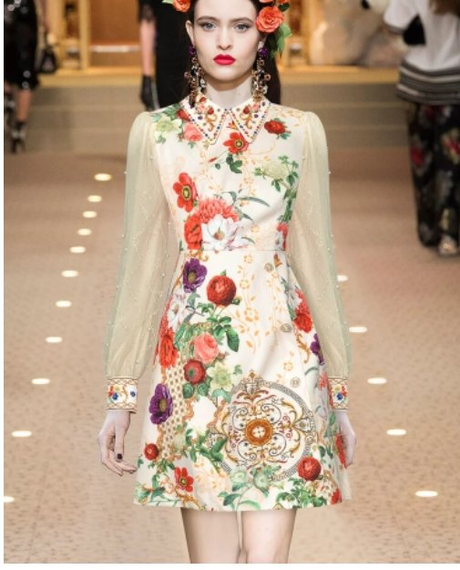 40'er Kjole Til Kvinder