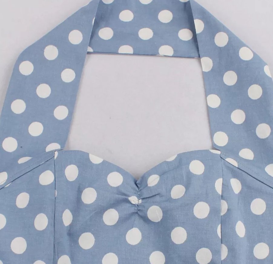 50'er Guinguette Kjole