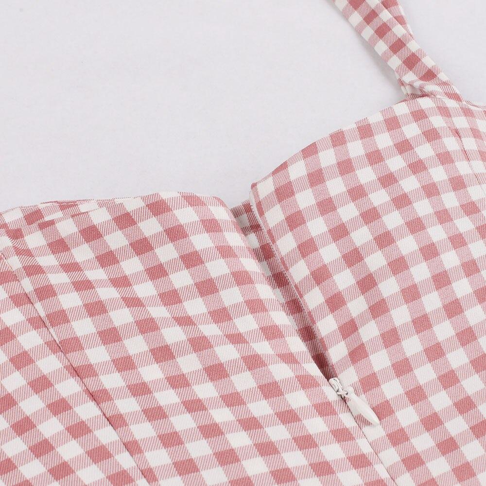 50'er Gingham Kjole