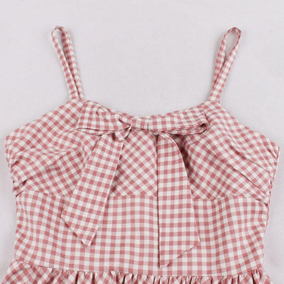 50'er Gingham Kjole