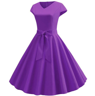 60'er Vintage Lilla Kjole
