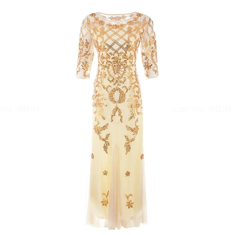 Vintage Ivory 20'er Kjole