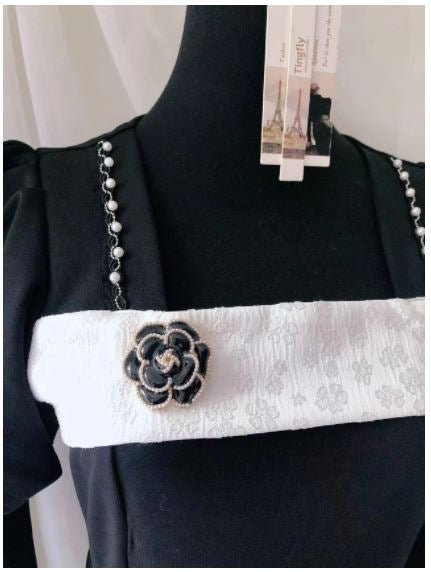 40'er Langærmet Kjole