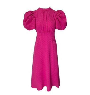 40'er Pink Volume Dress