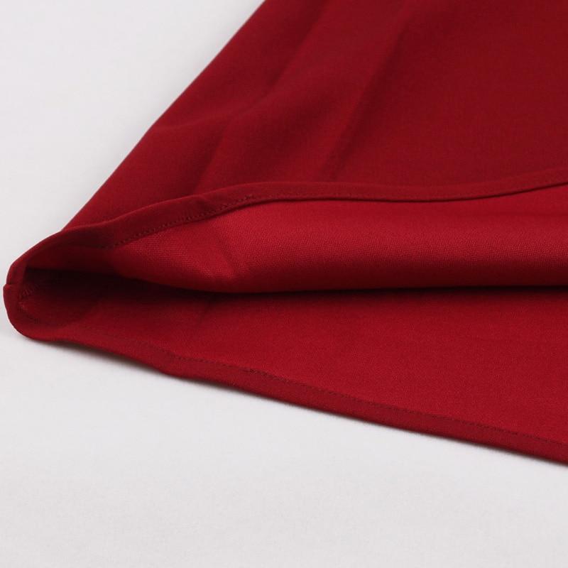 Bourgogne Kjole Fra 50'erne