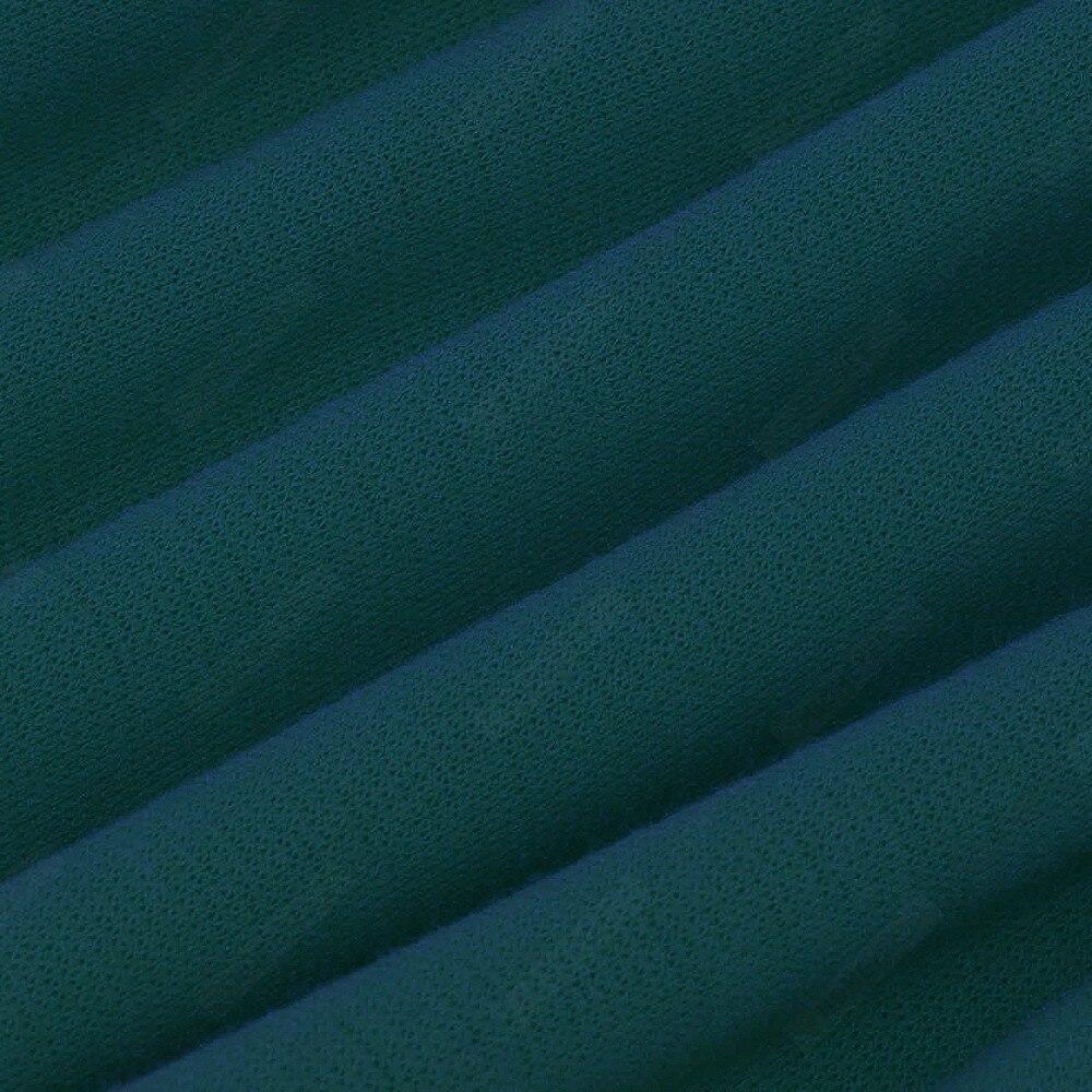 60'er Solid Blå Kjole