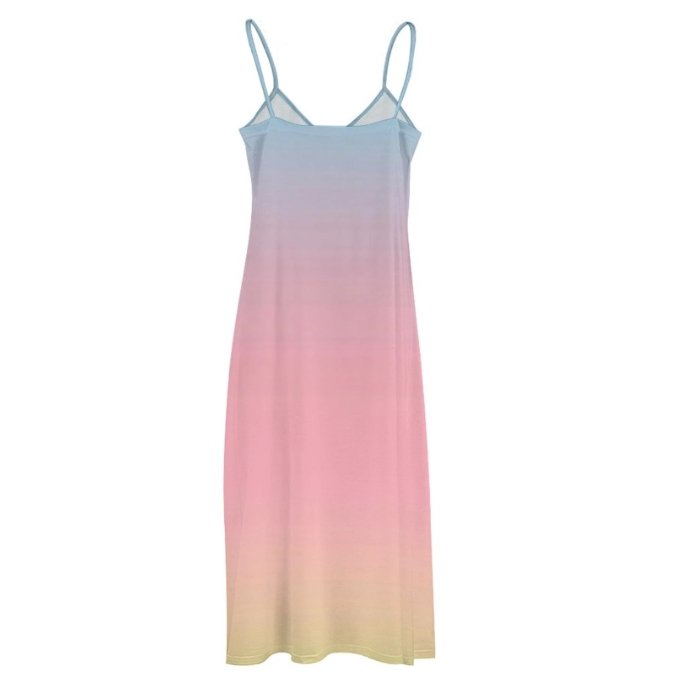 70'er Pink Chasuble-Kjole