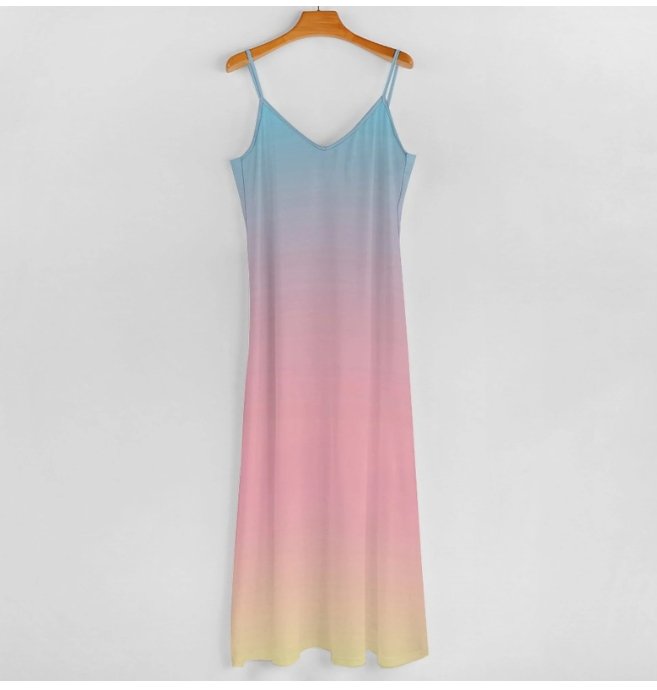 70'er Pink Chasuble-Kjole