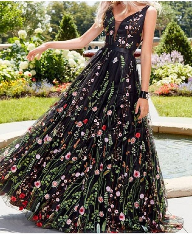 Chic 60'er 70'er Kjole