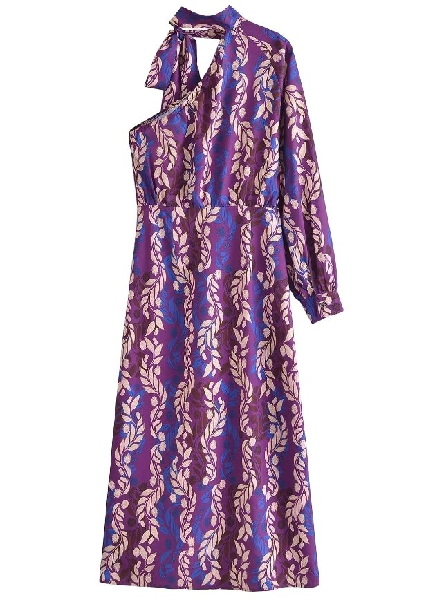 Lang 70'er Aftenkjole