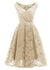 Vintage Ivory Aftenkjole