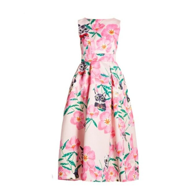 Vintage Sommerkjole Til Kvinder