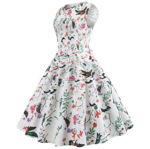 50'er Smart Feminin Kjole