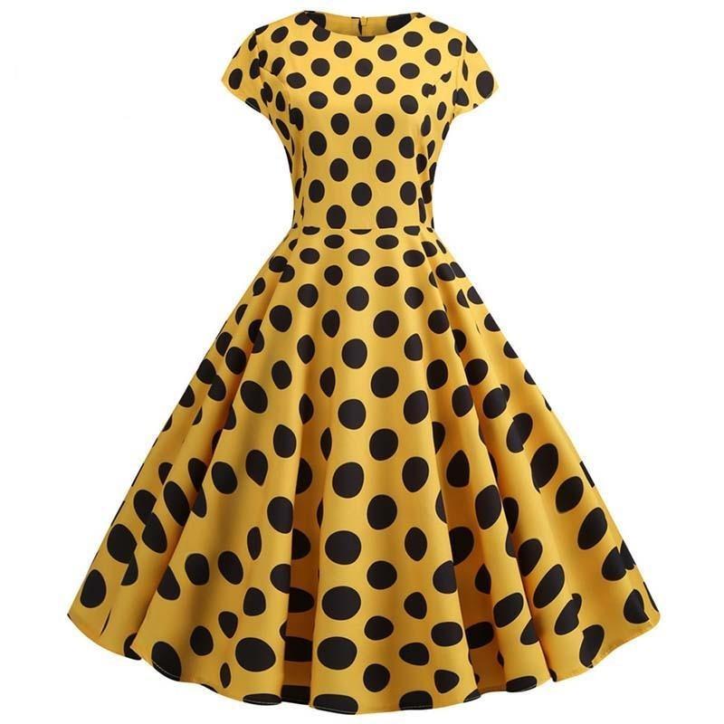 Rockabilly Kjole 50'erne