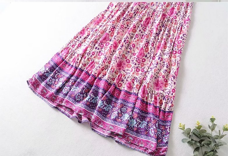 70'er Hippie Festival Kjole