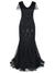 Lang Sort Haute Couture Gatsby Kjole