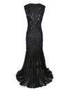 Lang Gatsby-Kjole - Retro Chic Sort