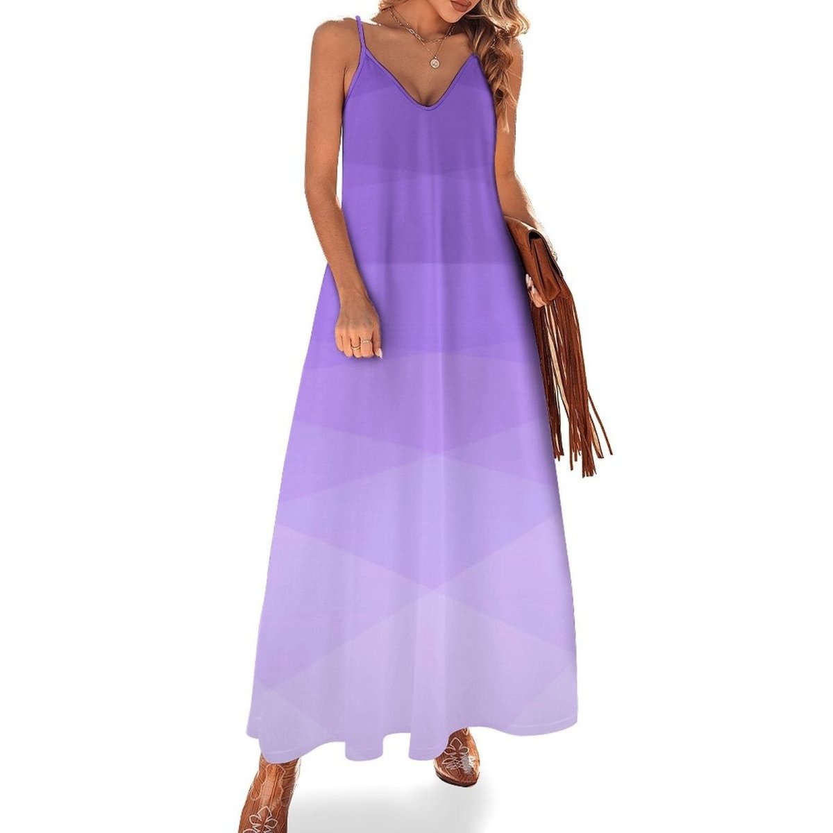 70'er Hippie Dress Gradient