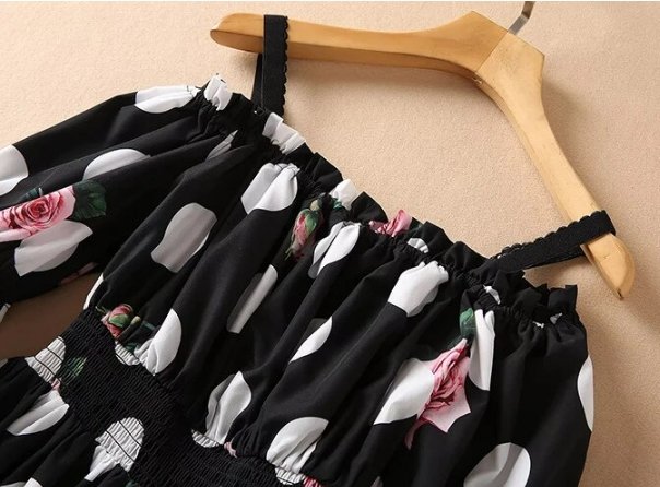 Vintage Inspireret Kjole