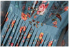 Mint Vintage Blomster Lang Kjole