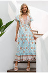 Vintage Bohemian Lang Kjole