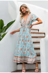 Vintage Bohemian Lang Kjole