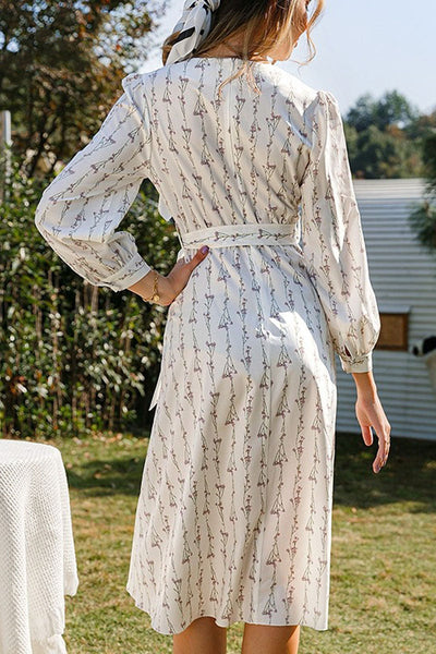 Vintage Mønster Kjole