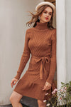 Vintage Mønster Sweater Kjole