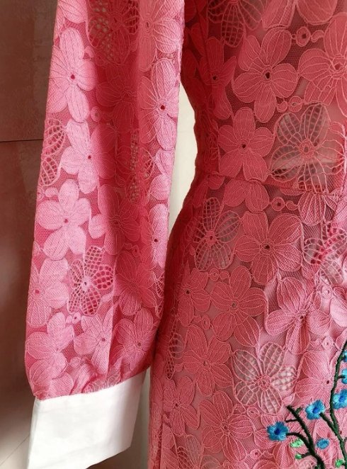 40'er Lyserød Kjole