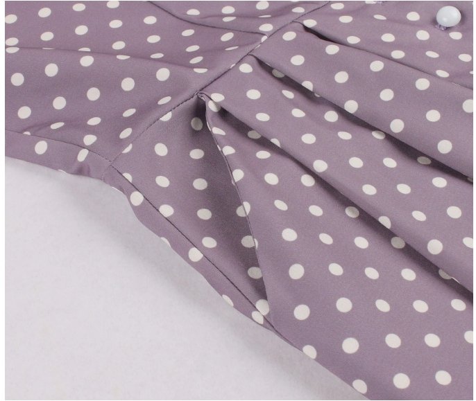 50'er Ærmeløs Kjole