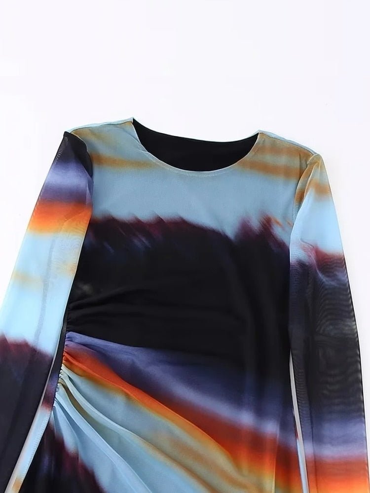 Psykedelisk Halvfjerdser-Kjole