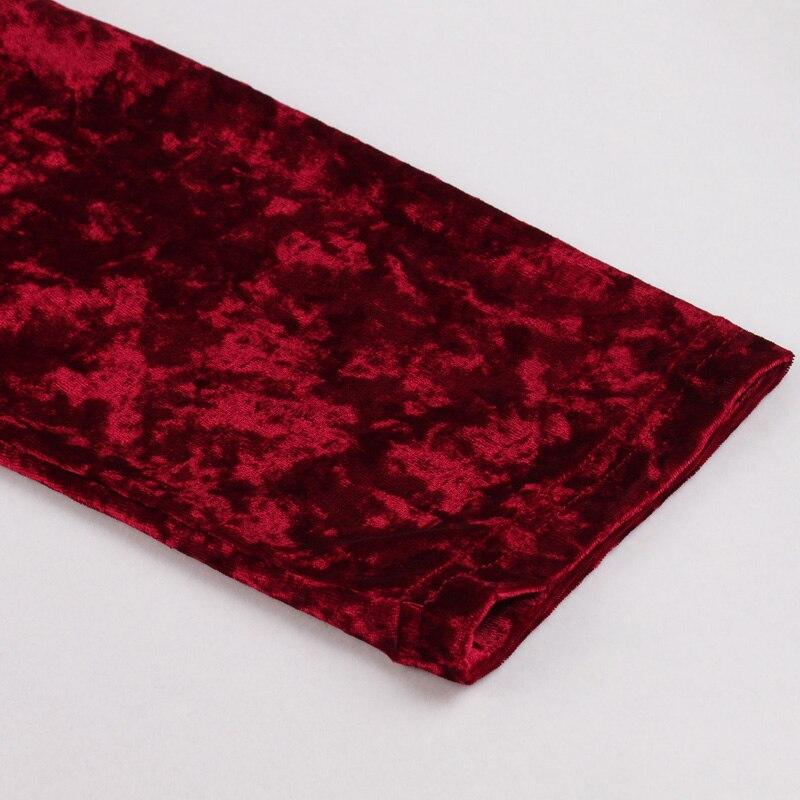 50'er Fløjl Aftenkjole