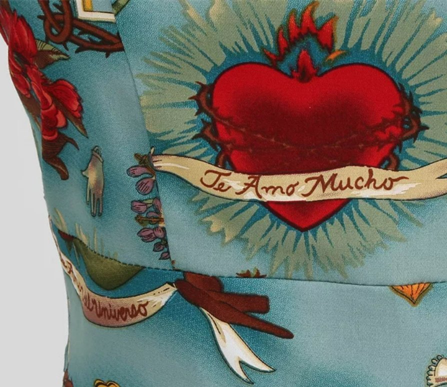 50'er Kjole I Vintage Deco-Stil