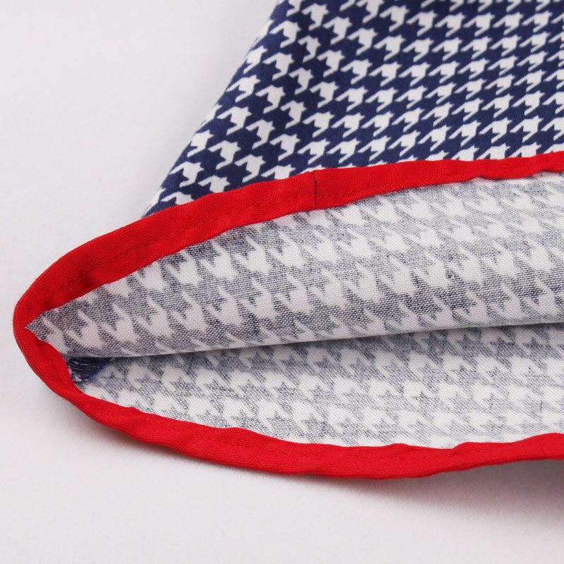 Blå Vintage Forklædekjole