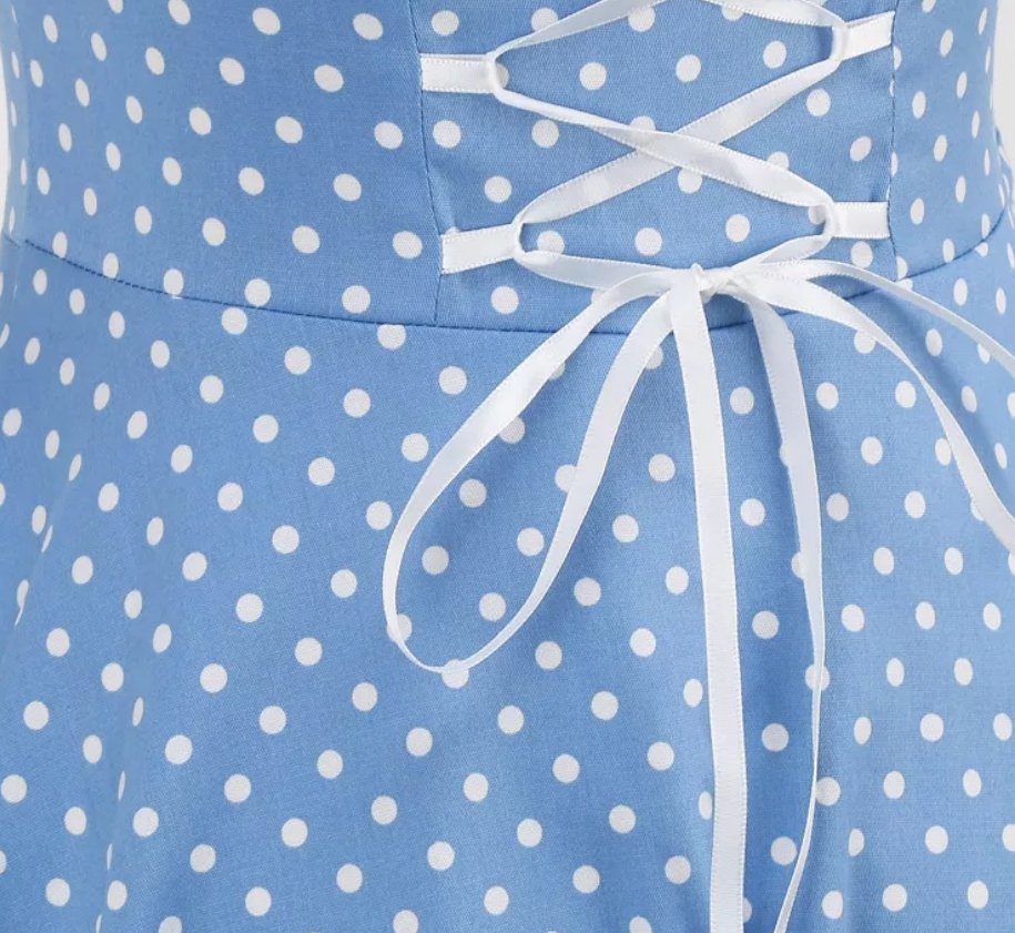 50'er Mærket Talje Kjole